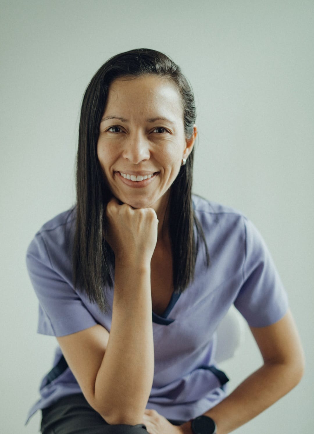 Licda. María Monge, fisioterapeuta de Renacer Vita
